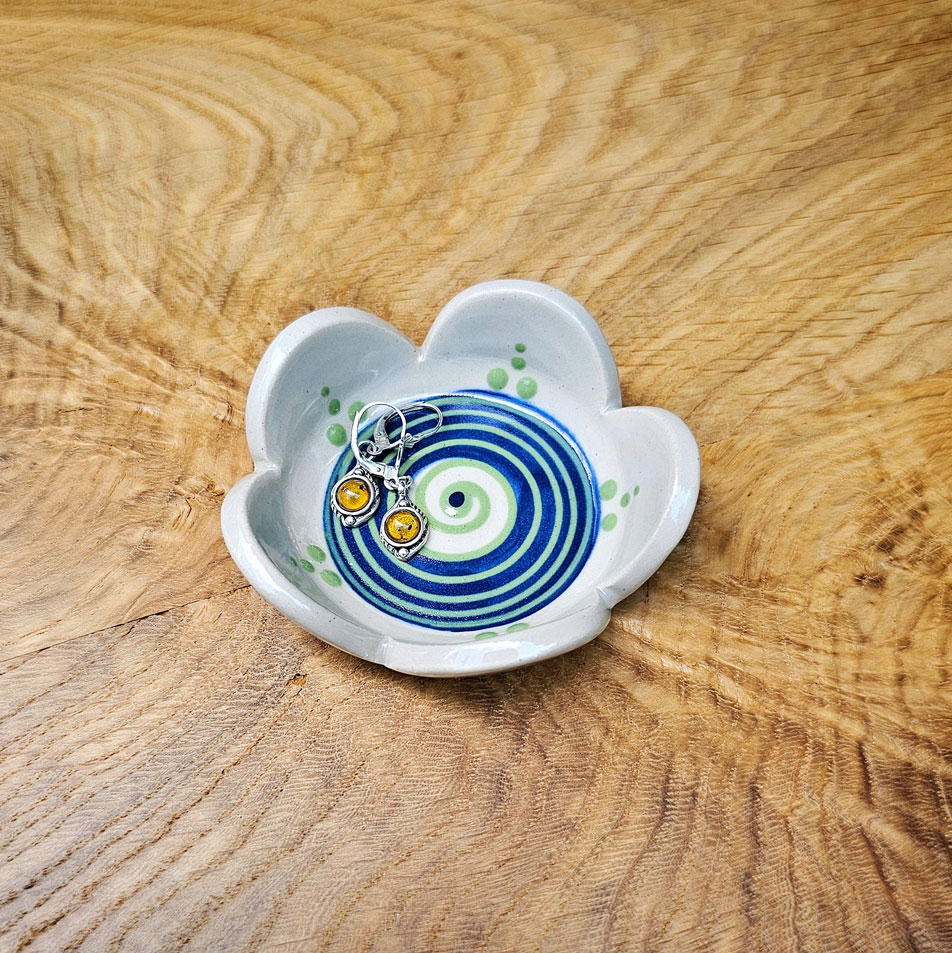 Keramik-Blütenablage – Bild 2