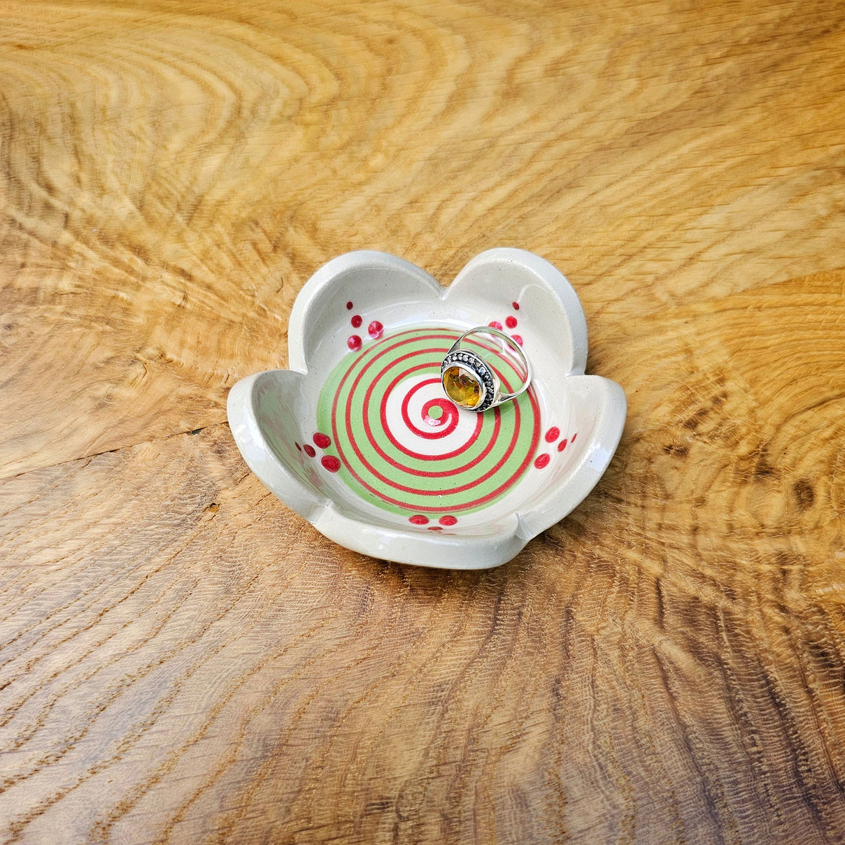 Keramik-Blütenablage – Bild 5