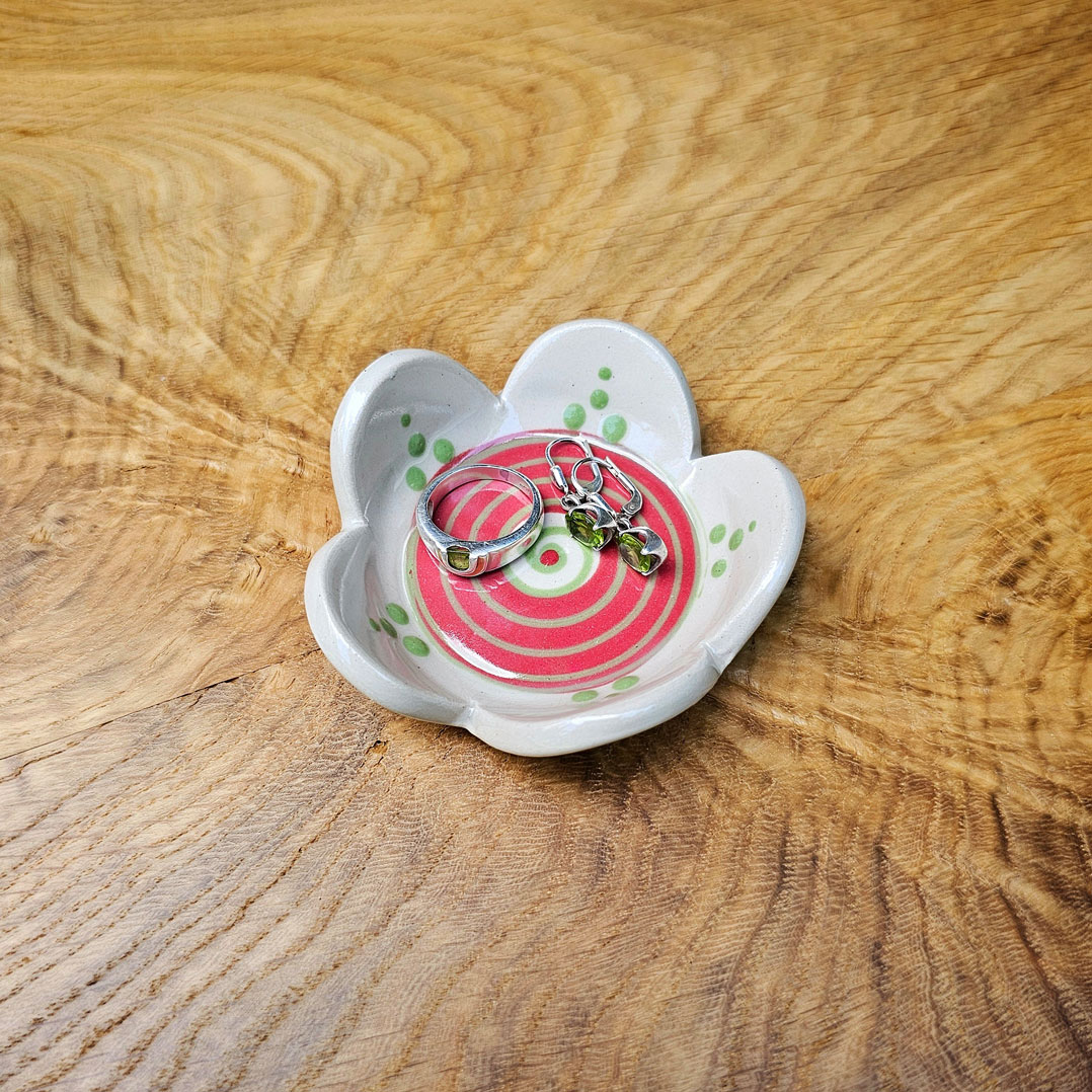 Keramik-Blütenablage – Bild 8