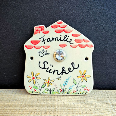 Klingelschild - Haus