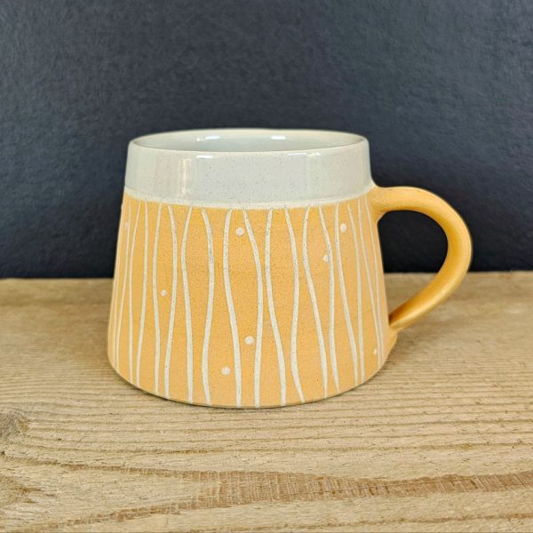 Tasse - Sgraffito Honiggelb