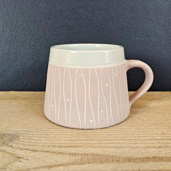 Tasse - Sgraffito Zartrosa